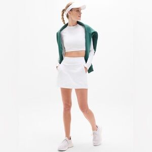 Athleta Tee Time Skort 15” NWT Size XL White